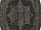 Ковер-циновка KAIR S129 BLACK-GRAY Овал