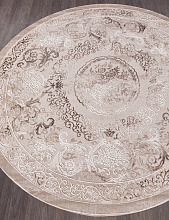 Ковер ARMINA 03701A BROWN / BROWN Круг