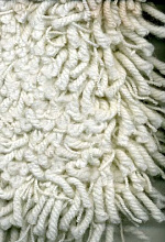 Шегги акрил B1 белый ОВАЛ