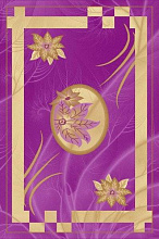 PACIFIC CARVING 0417 VIOLET / CREAM