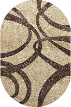 Ковер фризе Fantasy 12503-89 ОВАЛ