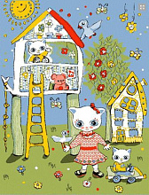 Детский развивающий ковер для малыша PTT Sorona JOYFUL KIDS Treehouse