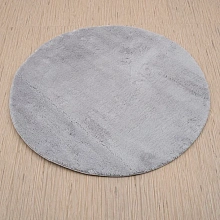 Ковер из искусственного меха Chic 1000A SILVER_5001 круг