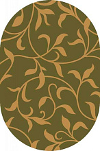 RIVIERA v882 GREEN-BEIGE Овал