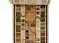 Ковровая Дорожка OLYMPOS D077 CREAM-GREEN