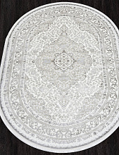 Ковер ALFANI Q011A GREY FDY / CREAM SHRINK Овал
