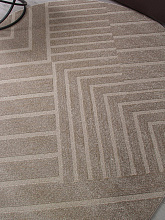 Ковер DIOS F438 LIGHT BEIGE Овал