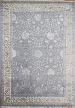 Ковер Индия шерсть шелк 14x14 798A LILAC / IVORY