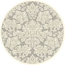 Рельефный ковер из вискозы GENOVA 38011 6565 90 КРУГ