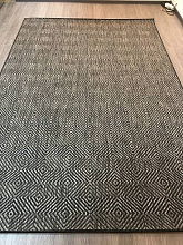 Ковровая Дорожка VEGAS S006 GRAY-BLACK