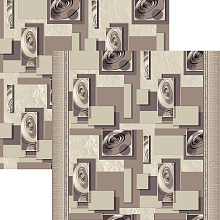 Ковровая дорожка принт 8-ми цветная дорожка p1592b1r 100