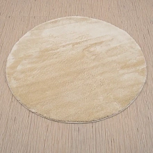 Ковер из искусственного меха Chic 1000A BEIGE_2000 круг