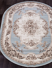 VALENCIA DELUXE-A 4015 L.BLUE-BROWN Овал