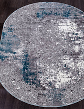 SATINE S122A KOYU GREY COKEN / BLUE Овал