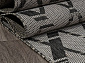 Ковер-циновка KAIR S135 BLACK-GRAY