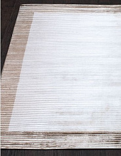 BORDER BANANA SILK LOOP&CUT HL 725 BEIGE-BROWN