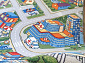 Детский ковер-палас с дорогами M-POLIS