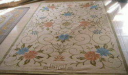 Ковер шерстяной с шелком TIBET 120L JZ07 303 A 