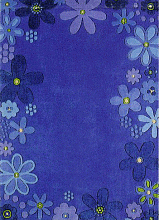 Детский ковер Цветы ручной работы JOY 10 7784