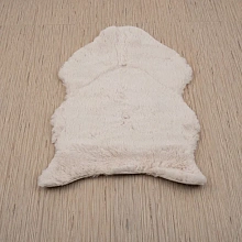 Ковер из искусственного меха Krolik 1000A T2408_BEIGE шкура