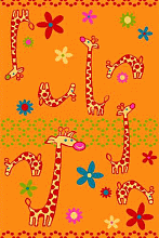 Ковер детский FUNKY GIRAFFE a apricot