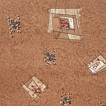 Ковер Полотно принт B201K обр LYRA 976