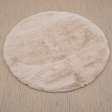 из искусственного меха Krolik 1000A T2408_BEIGE круг