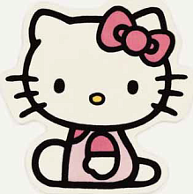 Ковер детский ручной работы Hello Kitty  HK-BC-101