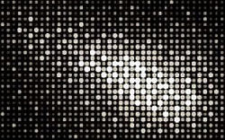 Грязезащитный коврик Modemo 200032 круги блеск