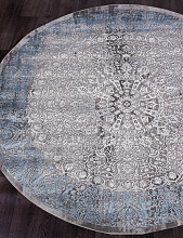 Ковер ARMINA 03878A BLUE / BLUE Круг