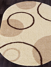 SHAGGY ULTRA s610 CREAM Овал