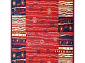 Ковровая дорожка Optimal Arne dark red