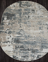 Ковер NATUREL F231 BEIGE-BLUE Овал
