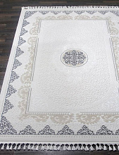 Ковер HUNKAR 7851 SILVER / WHITE